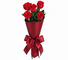 Букет 5 Красных роз Эдлесс Лав в Кущевской