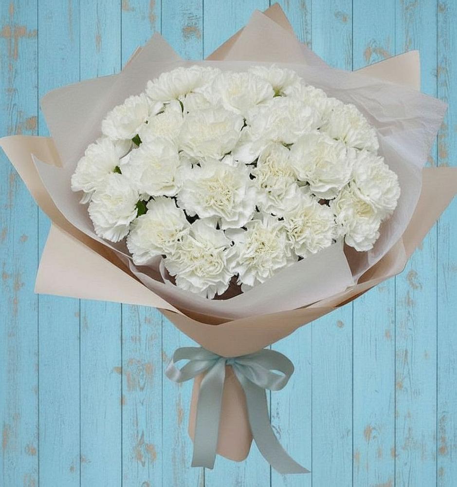 Букет цветов из: Гвоздики в Кущевской