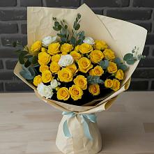 Букет цветов из:  Розы в Кущевской