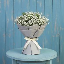 Букет цветов из:  Гипсофила в Кущевской