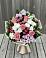 Букет цветов из: Альстромерии, Гвоздики, Розы и Хризантемы в Кущевской