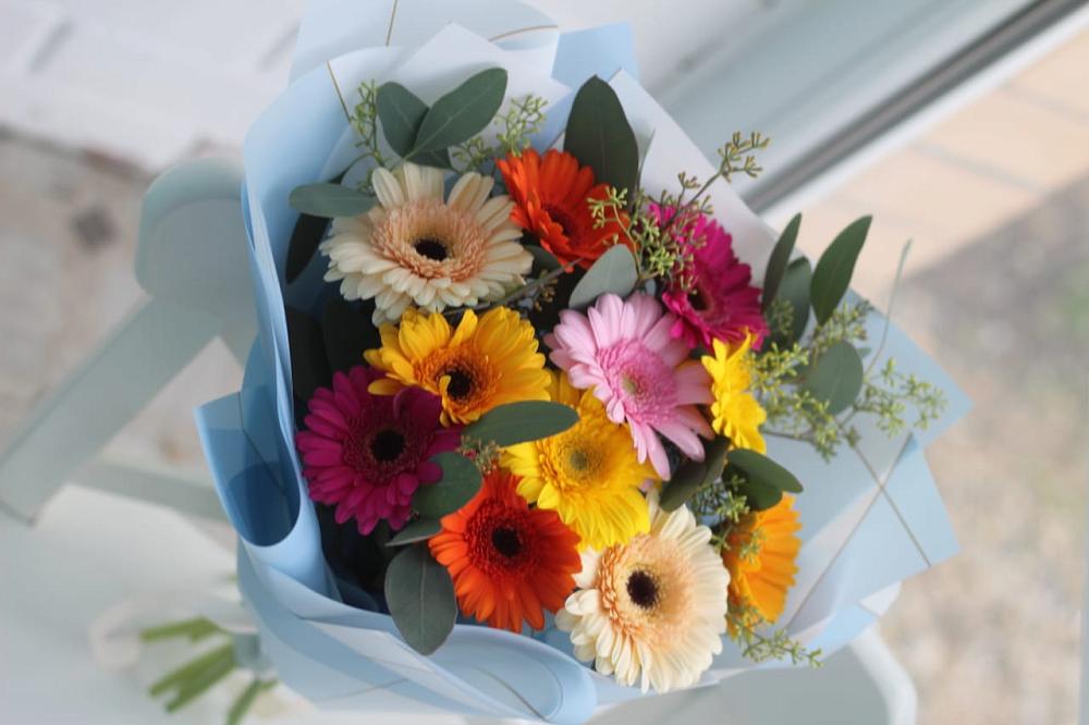 Букет цветов из: Герберы в Кущевской