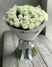 Букет 35 Белых роз #REPLACE_PRED# Кущевской