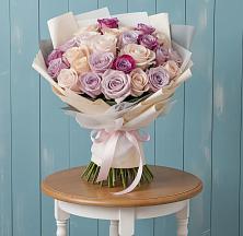 Букет цветов из:  Розы #REPLACE_PRED# Кущевской