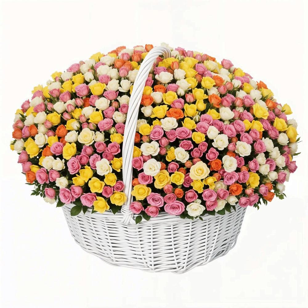 Премиум букет из: Розы в Кущевской