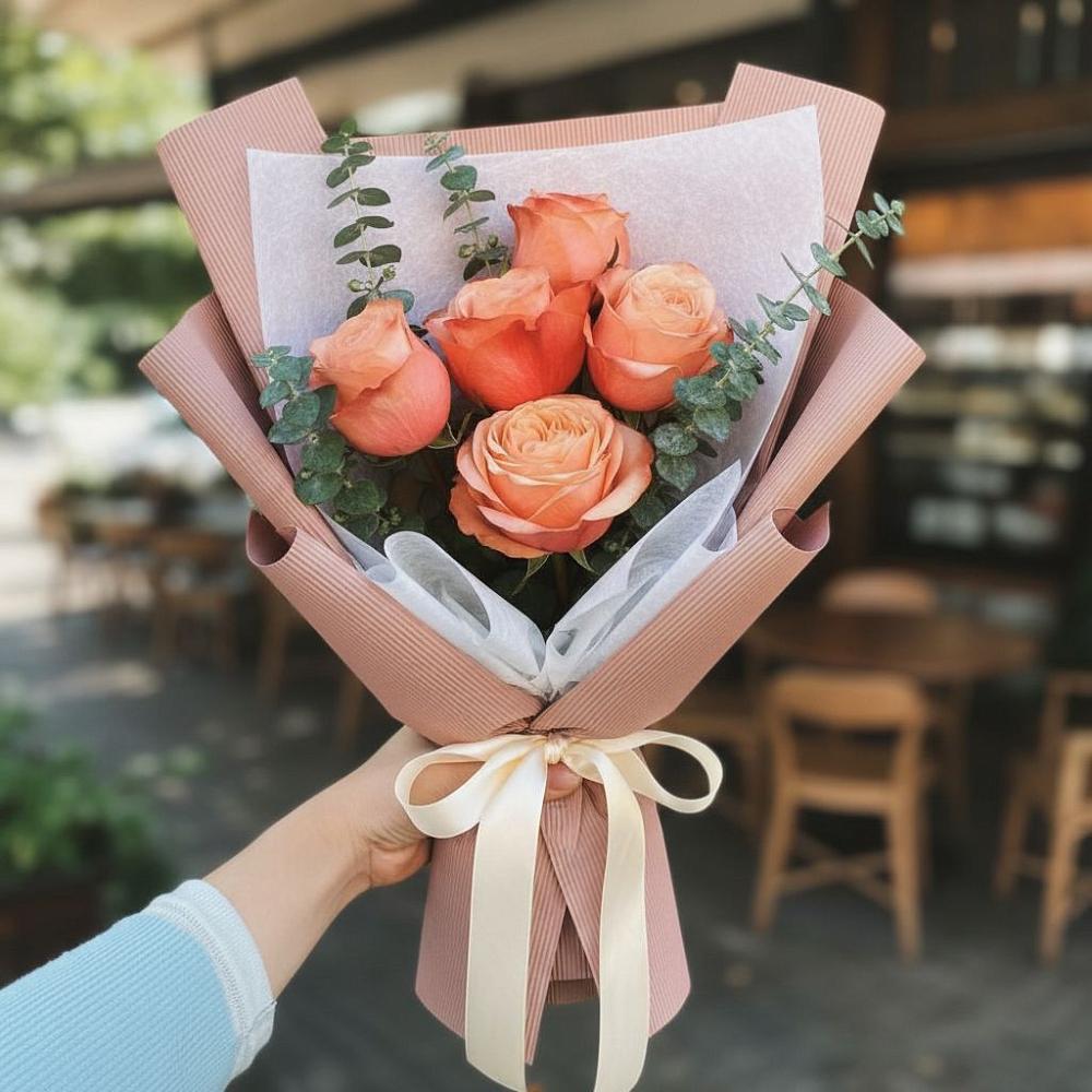 Букет цветов из: Розы в Кущевской