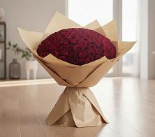Букет 101 Красная роза в Кущевской