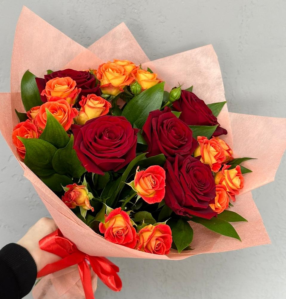 Букет Любовь и восторг в Кущевской