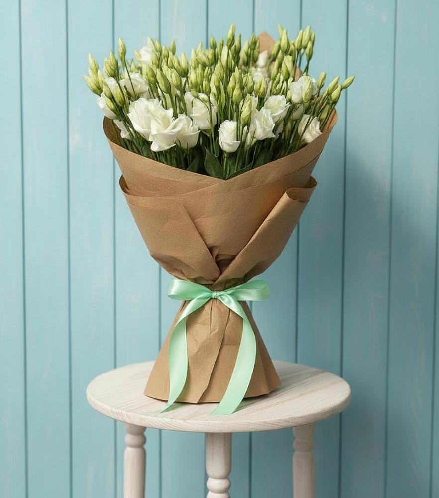 Букет цветов из: Лизиантусы в Кущевской