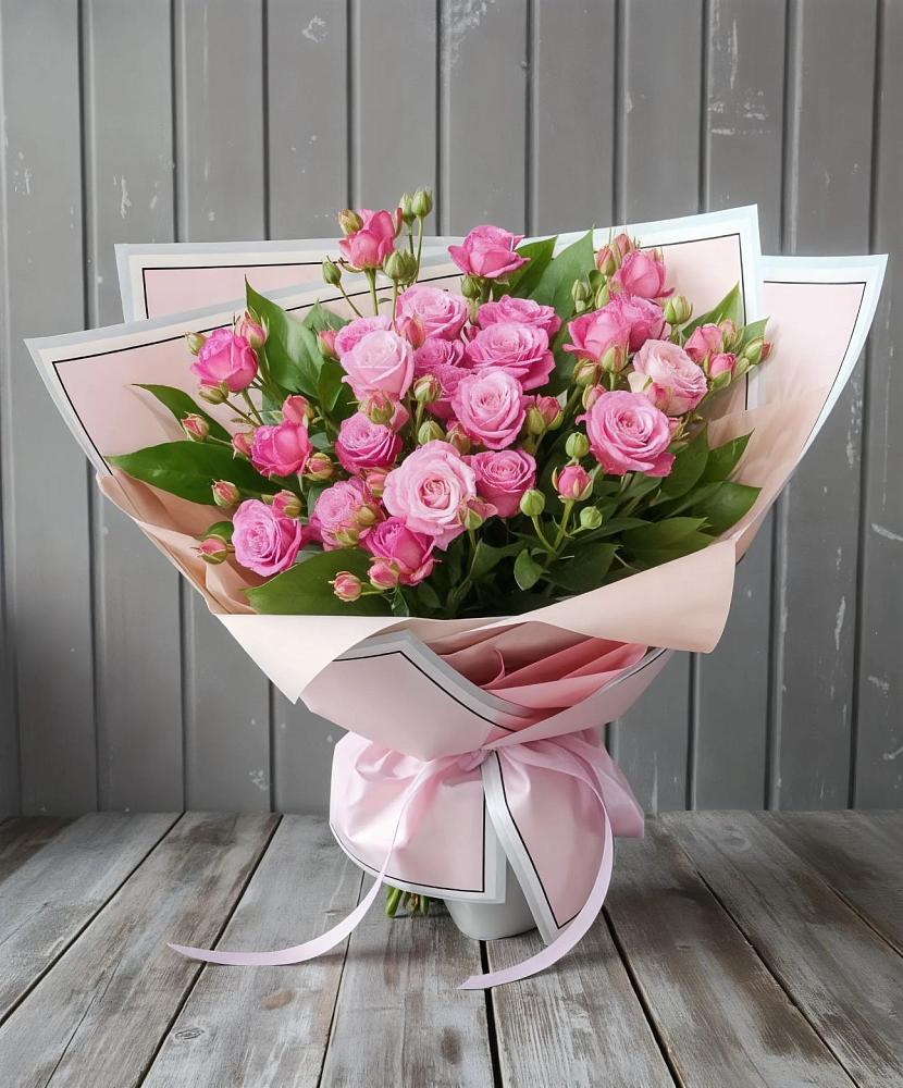 Букет Розовый кустик в Кущевской