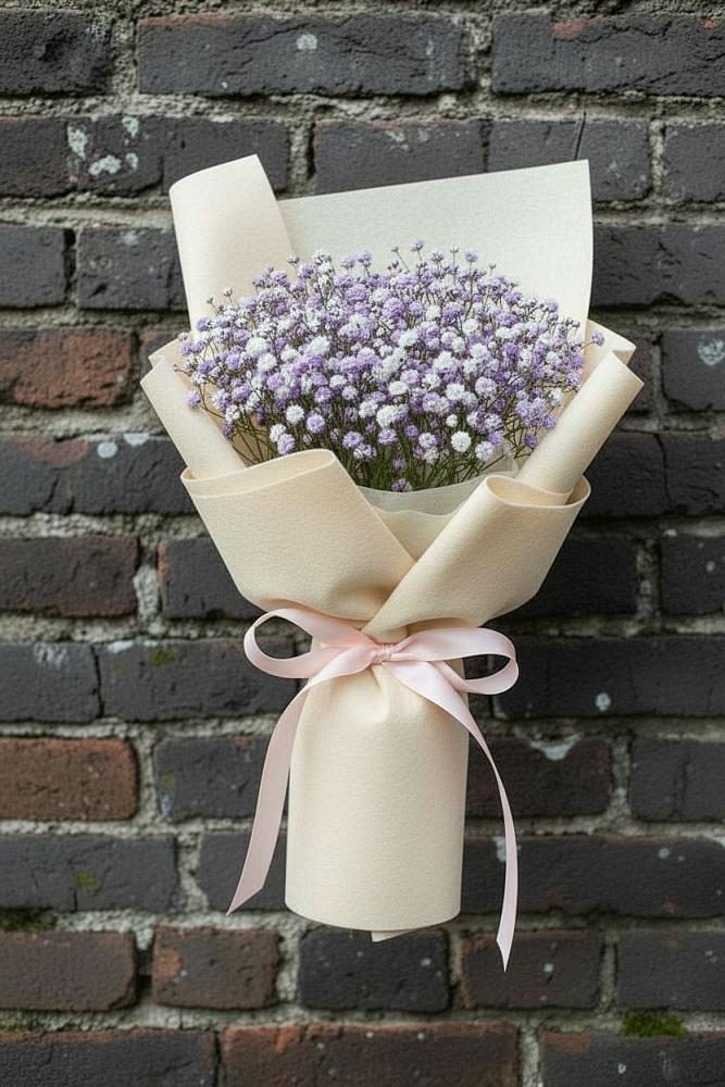 Букет цветов из: Гипсофила в Кущевской