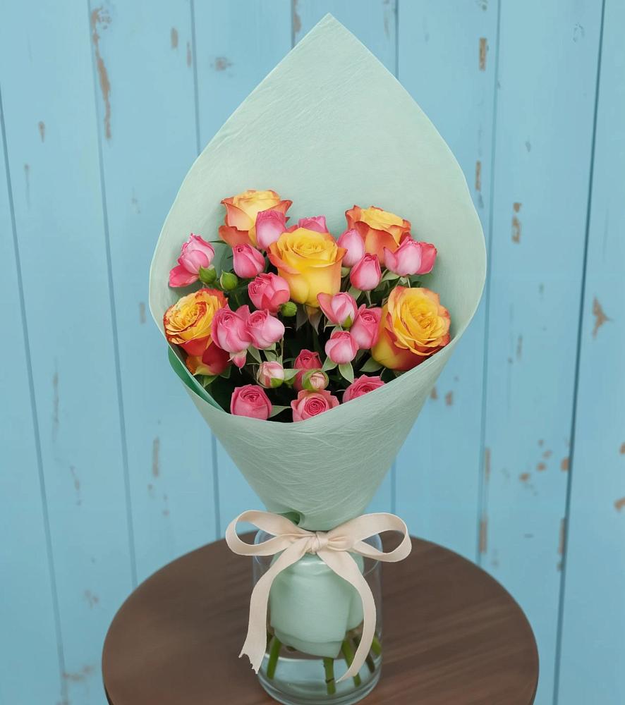 Букет цветов из: Розы в Кущевской