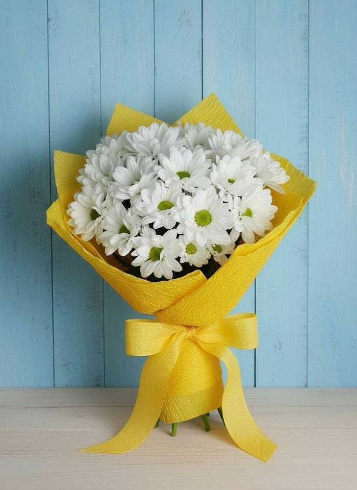 Букет цветов из: Хризантемы в Кущевской