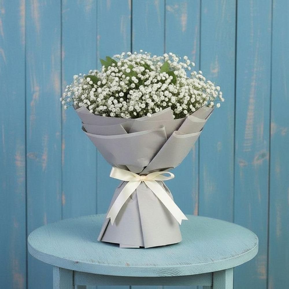 Букет цветов из: Гипсофила в Кущевской