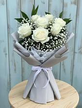Букет цветов из:  Розы в Кущевской