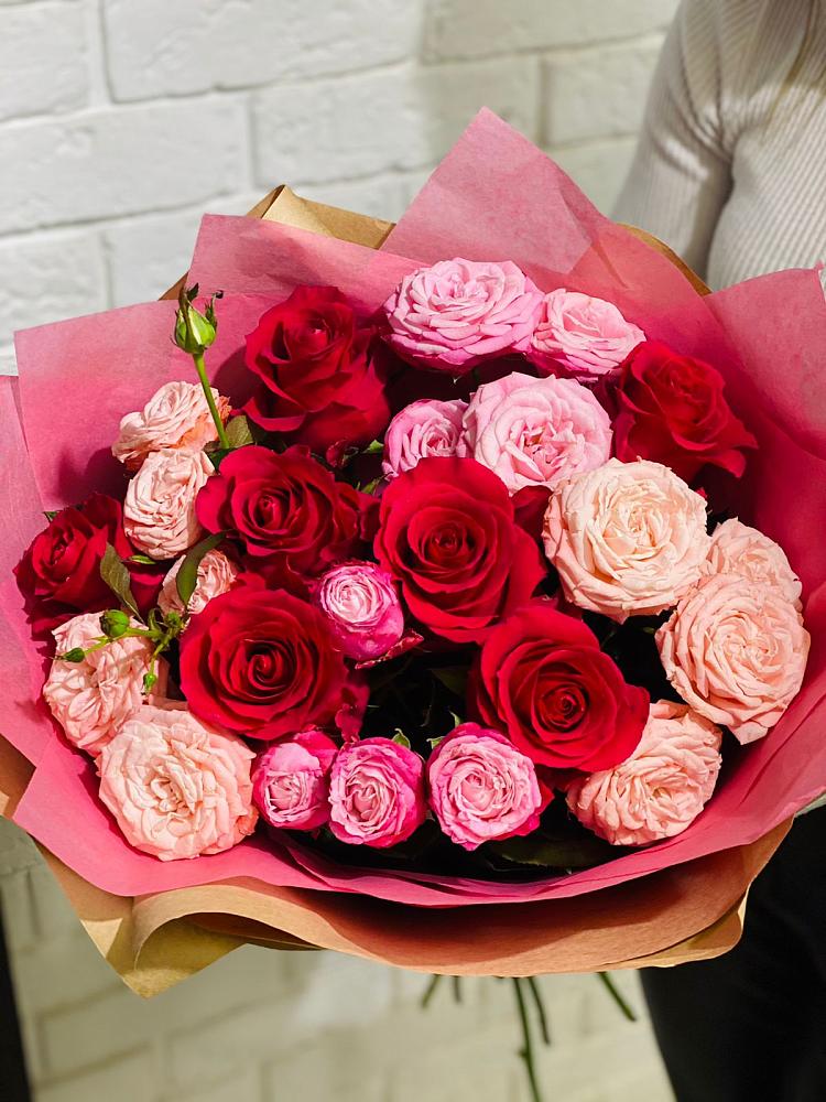 Букет цветов из: Розы в Кущевской