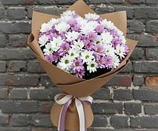 Букет цветов из:  Хризантемы #REPLACE_PRED# Кущевской