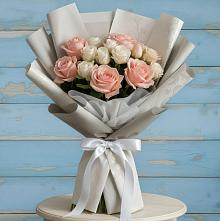 Букет цветов из:  Розы в Кущевской
