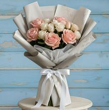 Букет цветов из:  Розы в Кущевской