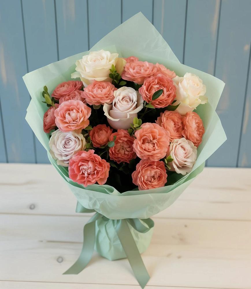 Букет цветов из: Розы в Кущевской