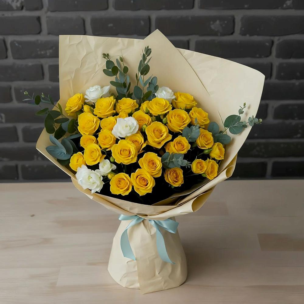 Букет цветов из: Розы в Кущевской