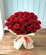 Букет 29 Красных роз в Кущевской