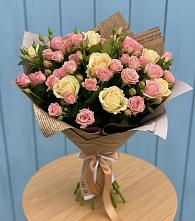 Букет цветов из:  Розы в Кущевской