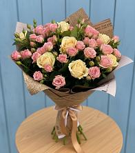 Букет цветов из:  Розы в Кущевской