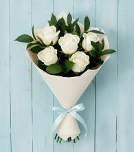 Букет цветов из:  Розы в Кущевской