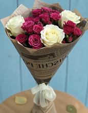 Букет цветов из:  Розы в Кущевской
