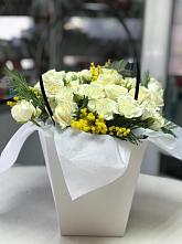 Композиция бриллиант в Кущевской Цветочная композиция из Розы в Кущевской