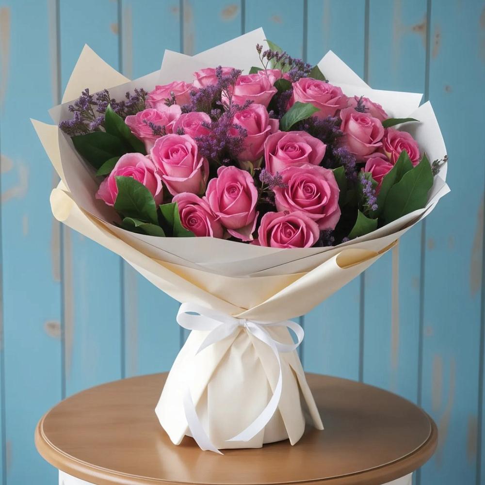 Букет цветов из: Розы в Кущевской