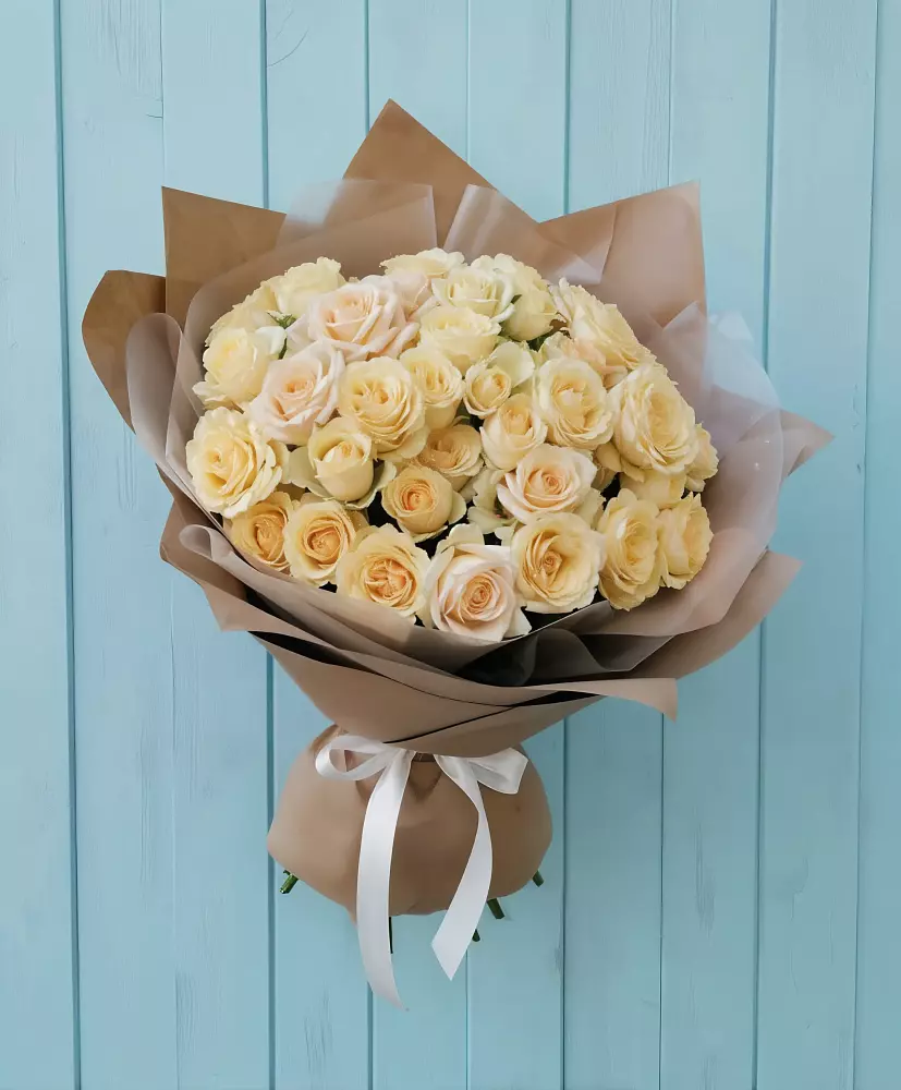 Букет Кремовое облако в Кущевской