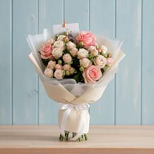 Букет цветов из:  Розы в Кущевской
