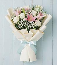 Букет цветов из:  Лилии в Кущевской