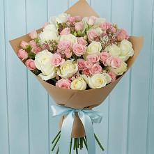 Букет цветов из:  Розы в Кущевской